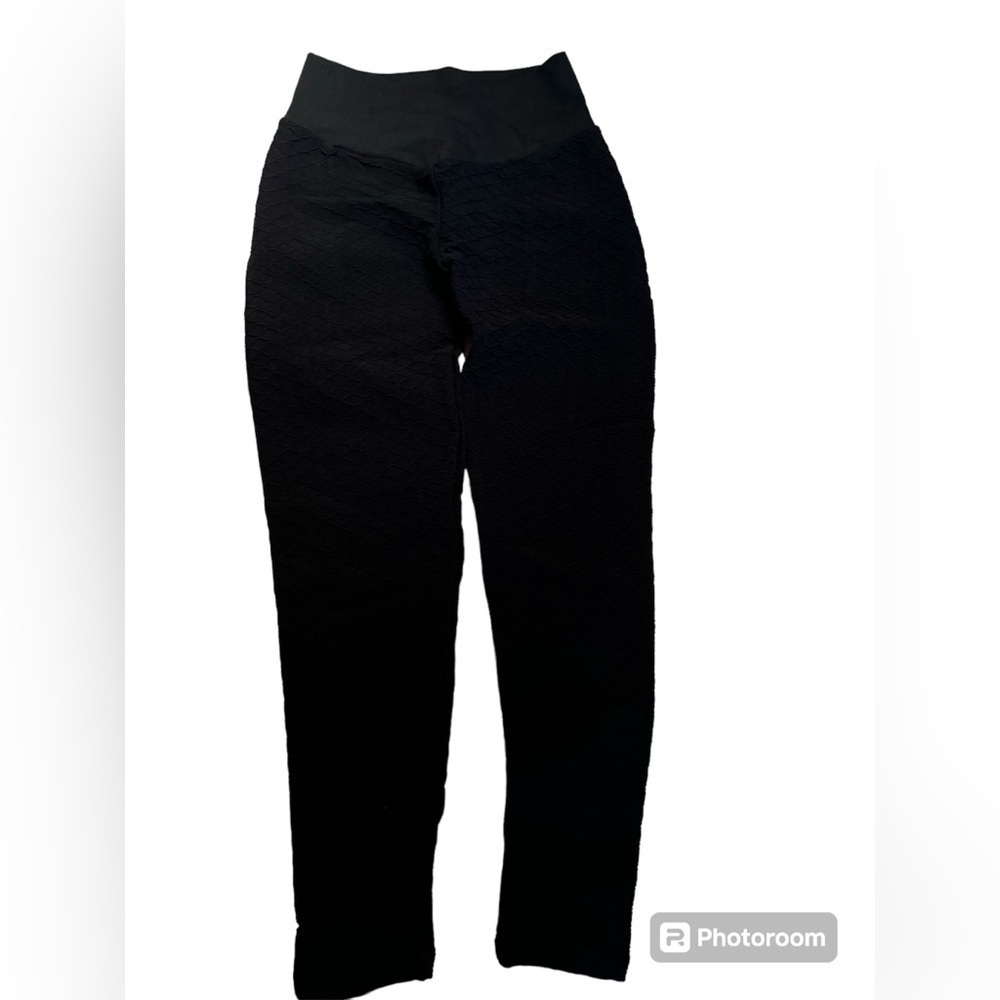 Boom Booty Honeycomb leggings NWT size M black